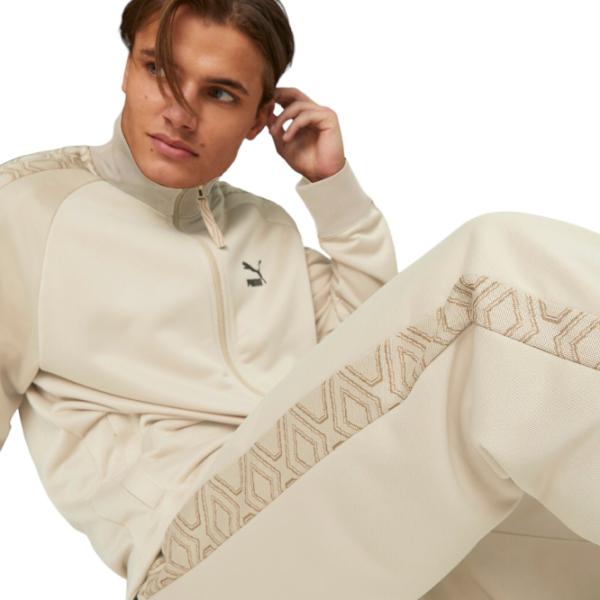 Pantaloni sportivi pentru bărbați Puma T7 Trend 7Etter Track Pants Pt S/ Beige photo 7 Pantaloni sportivi pentru bărbați Puma T7 Trend 7Etter Track Pants Pt S/ Beige photo 7