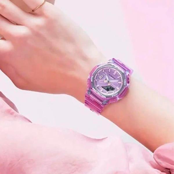 Ceas de mână pentru femei Casio GMA-S2100SK-4A Cuarț/ 46 x 40 mm photo 5