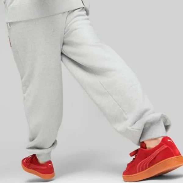 Спортивные брюки для женщин Puma Vogue Relaxed Sweatpants Tr L/ Светло-серый photo 6