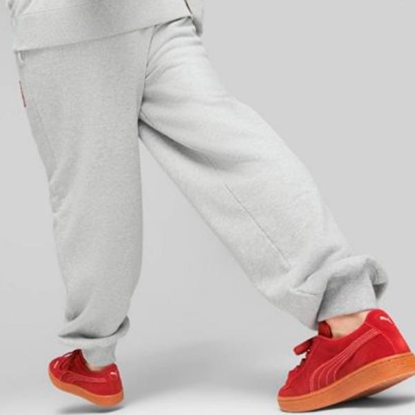 Спортивные брюки для женщин Puma Vogue Relaxed Sweatpants Tr L/ Светло-серый photo 6