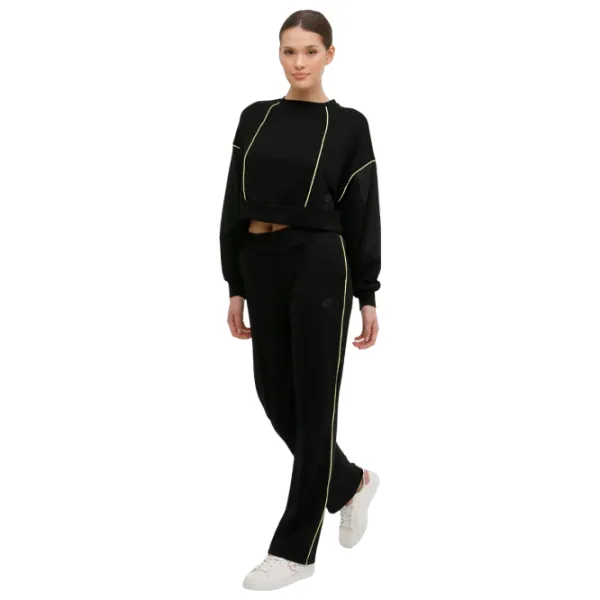 Pantaloni sportivi pentru femei Lotto W-Gora Track Pants 4fx M/ Black photo 2 Pantaloni sportivi pentru femei Lotto W-Gora Track Pants 4fx M/ Black photo 2