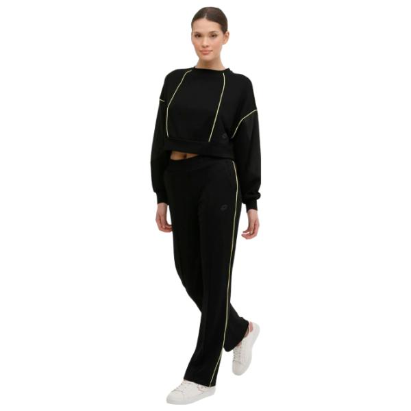 Pantaloni sportivi pentru femei Lotto W-Gora Track Pants 4fx M/ Black photo 2 Pantaloni sportivi pentru femei Lotto W-Gora Track Pants 4fx M/ Black photo 2