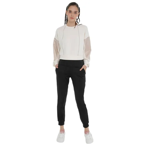 Pantaloni sportivi pentru femei Lotto W-Lirio Jogger 3pr L/ Black photo 2 Pantaloni sportivi pentru femei Lotto W-Lirio Jogger 3pr L/ Black photo 2
