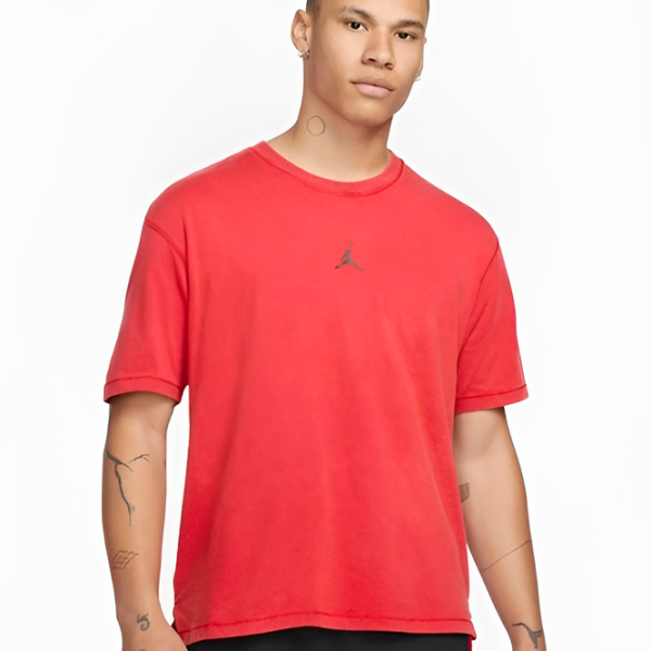 Tricou pentru bărbați Jordan Df Sprt SS 60% bumbac, 40% poliester/ Red photo 2 Tricou pentru bărbați Jordan Df Sprt SS 60% bumbac, 40% poliester/ Red photo 2