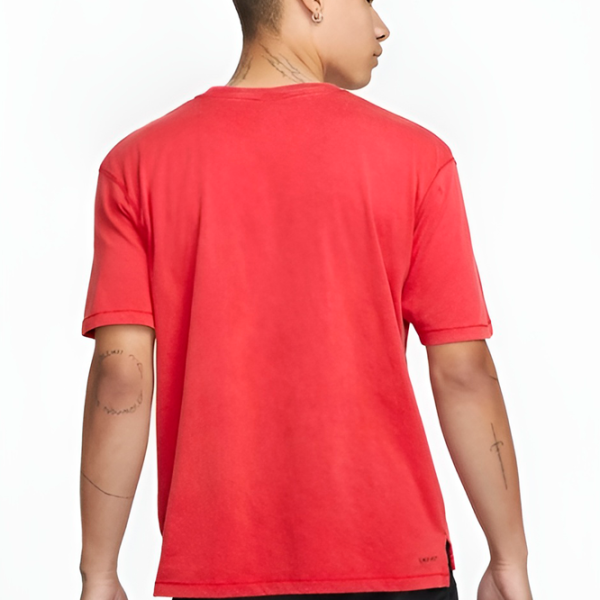 Tricou pentru bărbați Jordan Df Sprt SS 60% bumbac, 40% poliester/ Red photo 3 Tricou pentru bărbați Jordan Df Sprt SS 60% bumbac, 40% poliester/ Red photo 3