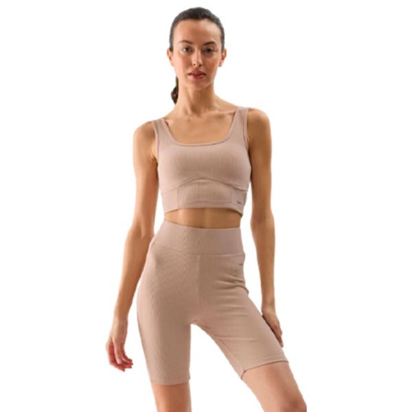 Топ для женщин 4F 4FWSS24TSLEF072-83S Бежевый photo 2