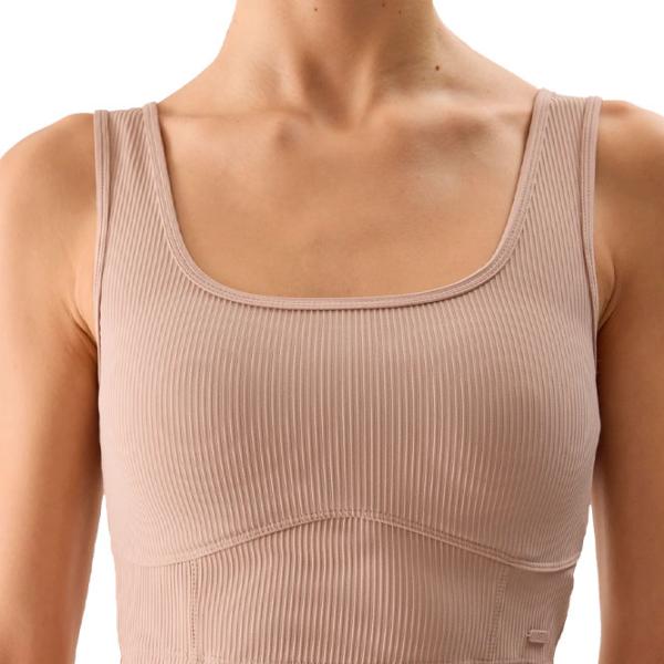 Топ для женщин 4F 4FWSS24TSLEF072-83S Бежевый photo 4 Топ для женщин 4F 4FWSS24TSLEF072-83S Бежевый photo 4