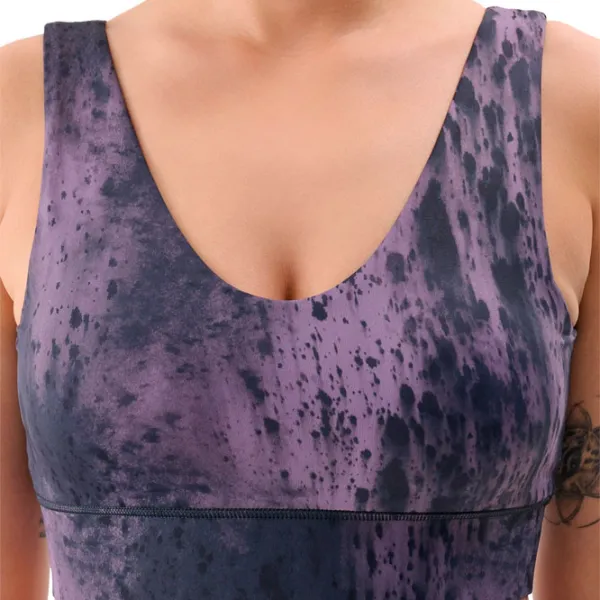 Топ для женщин 4F 4FWSS24USBAF120-81A Пурпурный photo 4