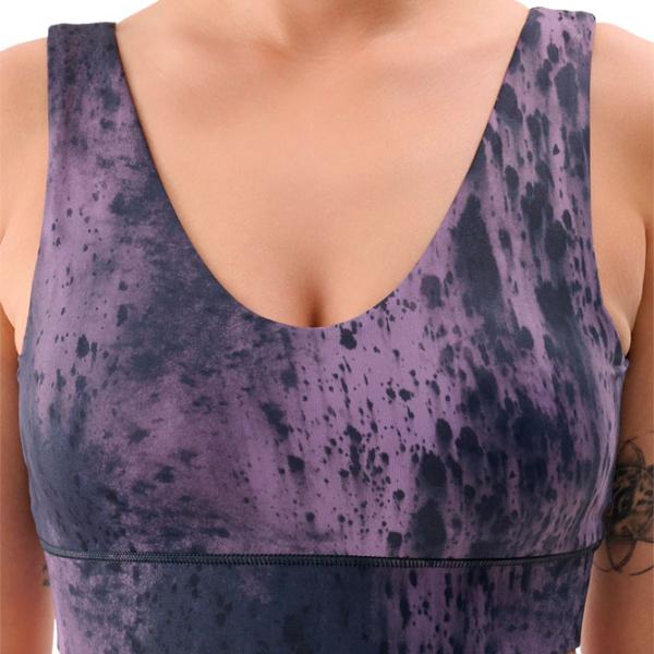 Топ для женщин 4F 4FWSS24USBAF120-81A Пурпурный photo 4