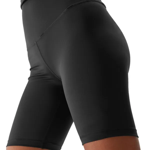 Короткие тайтсы для женщин 4F 4FWSS24TFSHF385-20S L/ Черный photo 2