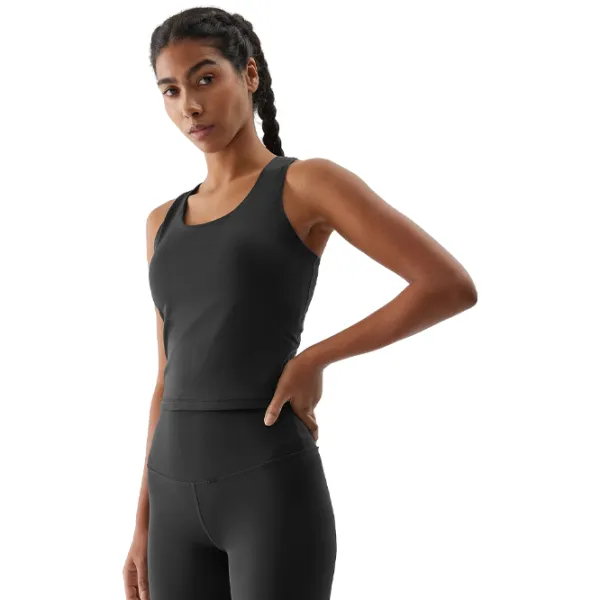 Короткие тайтсы для женщин 4F 4FWSS24TFSHF385-20S S/ Черный photo 3