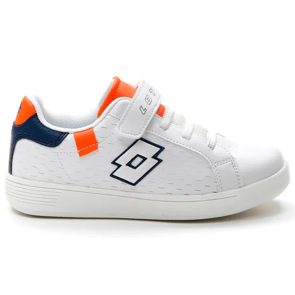 Adidași pentru băieți Lotto 2M 1973 EVO VI FLUO 2FX Primăvară - vară/ White photo 2