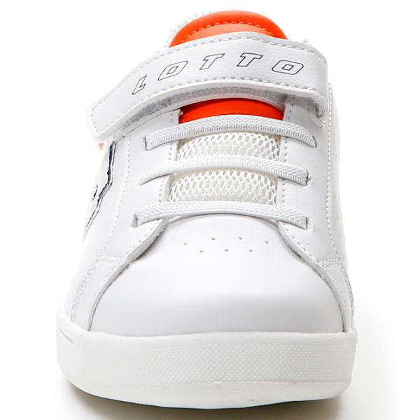 Adidași pentru băieți Lotto 2M 1973 EVO VI FLUO 2FX Primăvară - vară/ White photo 4