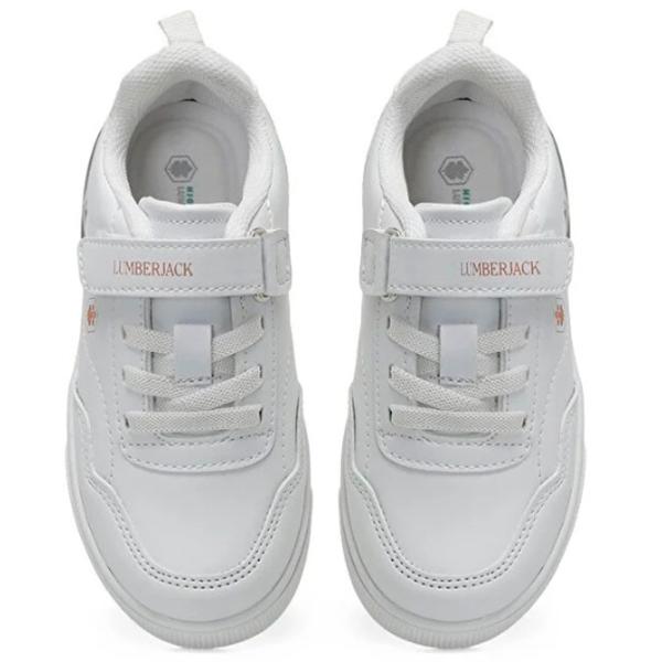 Adidași pentru băieți Lumberjack 3W RICK JR 3PR Primăvară - vară/ White photo 6