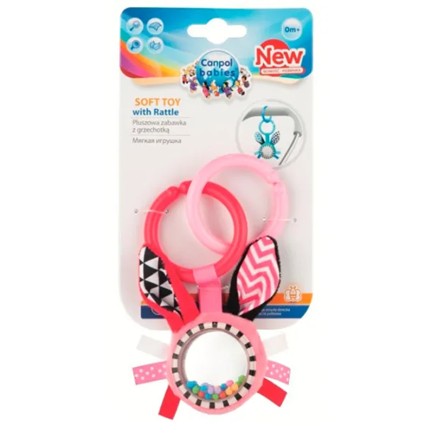Jucarie zornaitoare pentru carucior Canpol Babies 68/ 058 de la 0 luni photo 2