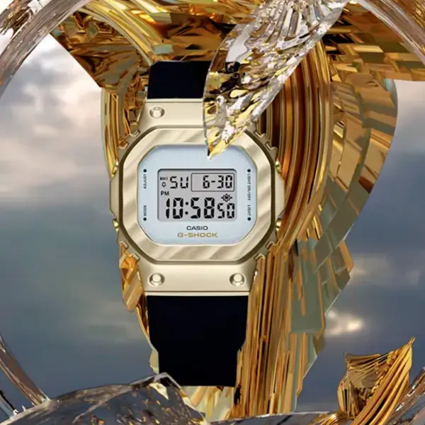 Наручные часы для женщин Casio GM-S5600BC-1 Кварцевый/ 44 x 38 мм photo 3