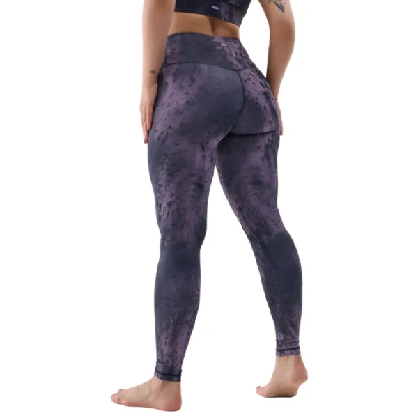 Colanți sport pentru femei 4F 4FWSS24TFTIF236-81A XS/ Purple photo 3