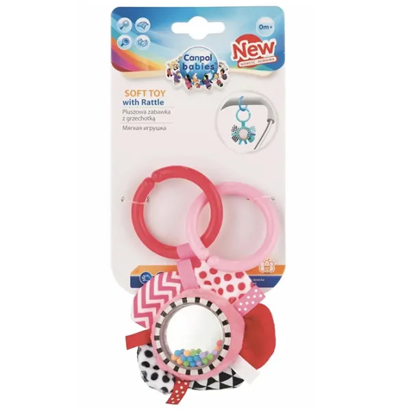 Jucarie zornaitoare pentru carucior Canpol Babies 68/ 057_pin de la 0 luni photo 2