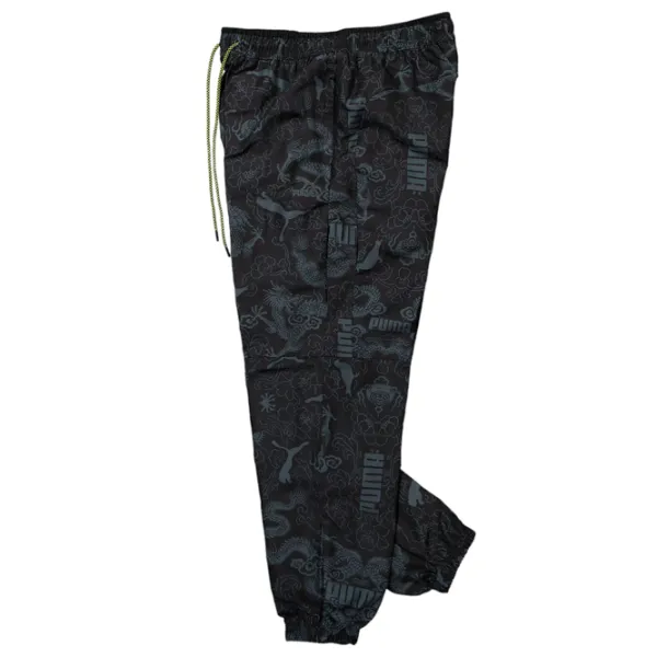 Спортивные брюки для мужчин Puma X Staple Aop Woven Pants S/ Черный photo 3