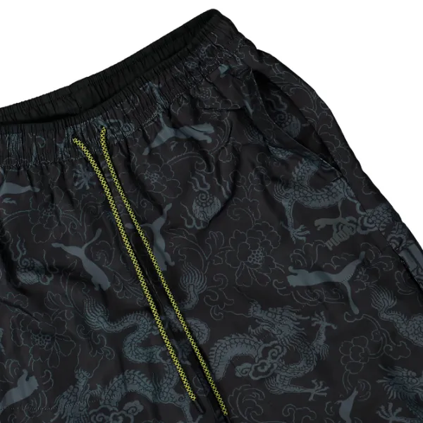 Спортивные брюки для мужчин Puma X Staple Aop Woven Pants S/ Черный photo 4