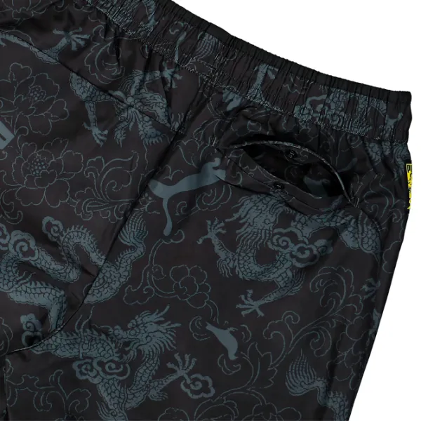 Спортивные брюки для мужчин Puma X Staple Aop Woven Pants S/ Черный photo 5