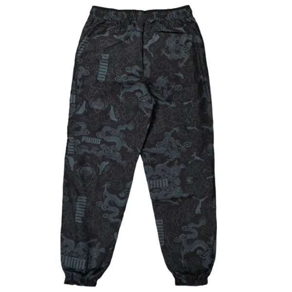 Спортивные брюки для мужчин Puma X Staple Aop Woven Pants XXL/ Черный photo 2
