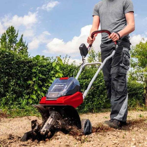 Культиватор Einhell GE-CR 30 Li XPWR SOLO Электрический photo 5 Культиватор Einhell GE-CR 30 Li XPWR SOLO Электрический photo 5