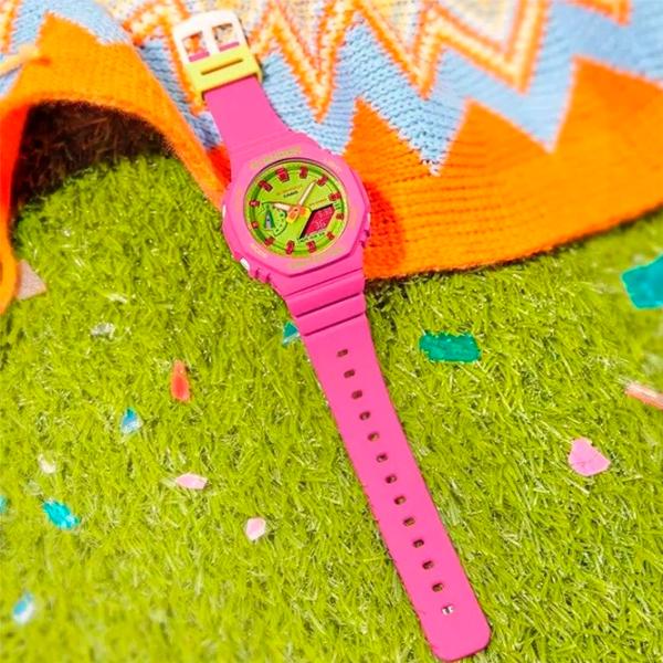 Ceas de mână pentru femei Casio GMA-S2100BS-4A Cuarț/ 46 mm photo 5