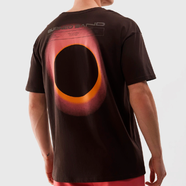 Tricou pentru bărbați 4F 4FWSS24TTSHM1286-80S 100% bumbac/ Brown photo 2