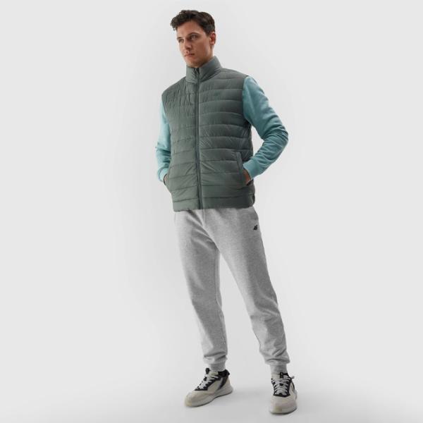 Vestă pentru bărbați 4F 4FWSS24TVJAM098-42S L/ Green photo 3
