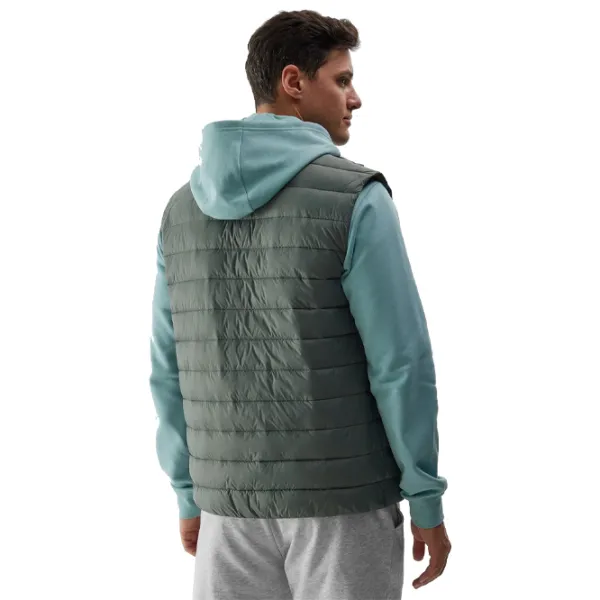 Vestă pentru bărbați 4F 4FWSS24TVJAM098-42S XL/ Green photo 2 Vestă pentru bărbați 4F 4FWSS24TVJAM098-42S XL/ Green photo 2