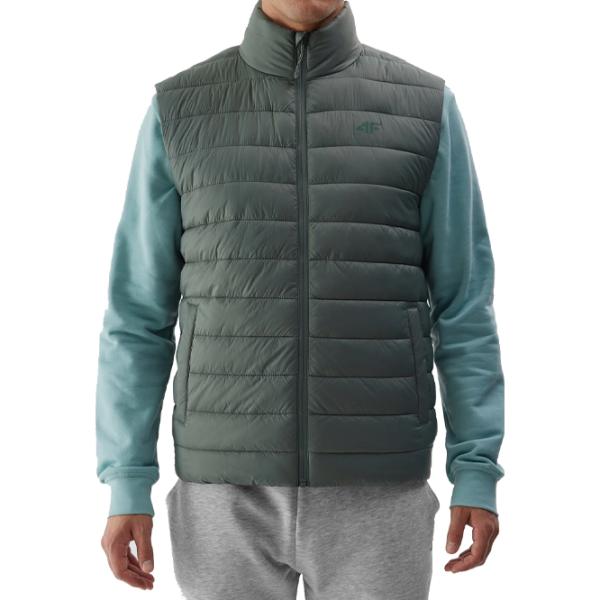 Vestă pentru bărbați 4F 4FWSS24TVJAM098-42S XL/ Green photo 4 Vestă pentru bărbați 4F 4FWSS24TVJAM098-42S XL/ Green photo 4