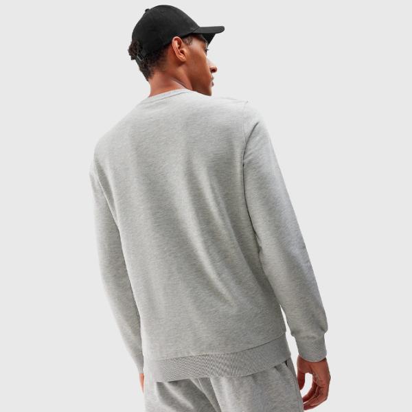 Толстовка для мужчин 4F 4FWSS24TSWSM1181 Прямой/ Grey photo 2