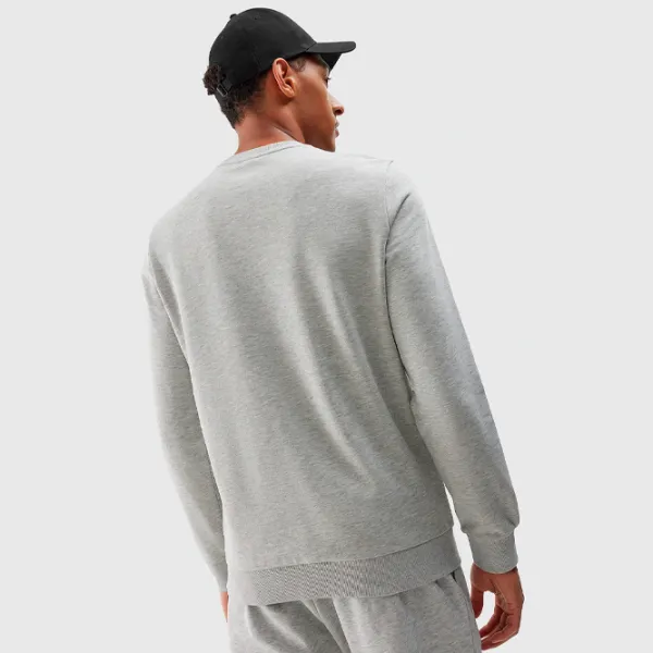 Толстовка для мужчин 4F 4FWSS24TSWSM1181 Прямой/ Grey photo 2