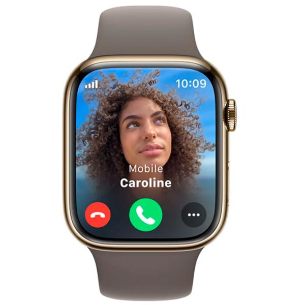 Умные часы Apple Watch Series 9 1.69"/ 41 мм/ Золото - Глина/ MRJX3 photo 2