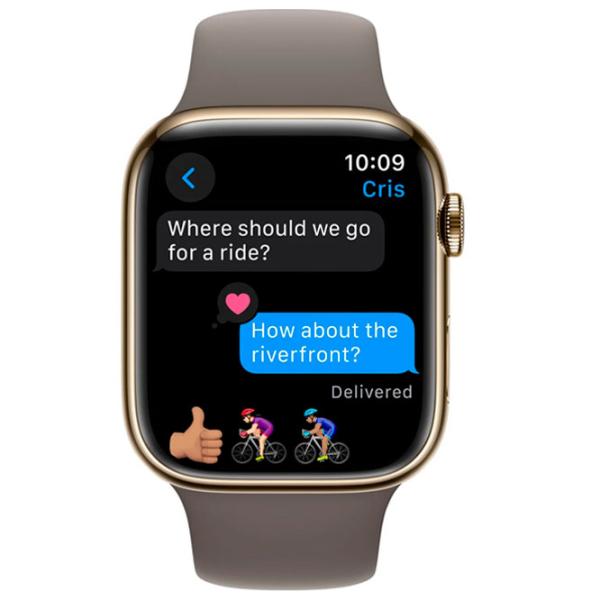 Умные часы Apple Watch Series 9 1.69"/ 41 мм/ Золото - Глина/ MRJX3 photo 3