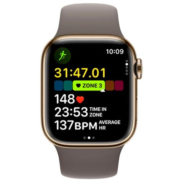 Умные часы Apple Watch Series 9 1.69"/ 41 мм/ Золото - Глина/ MRJX3 photo 5