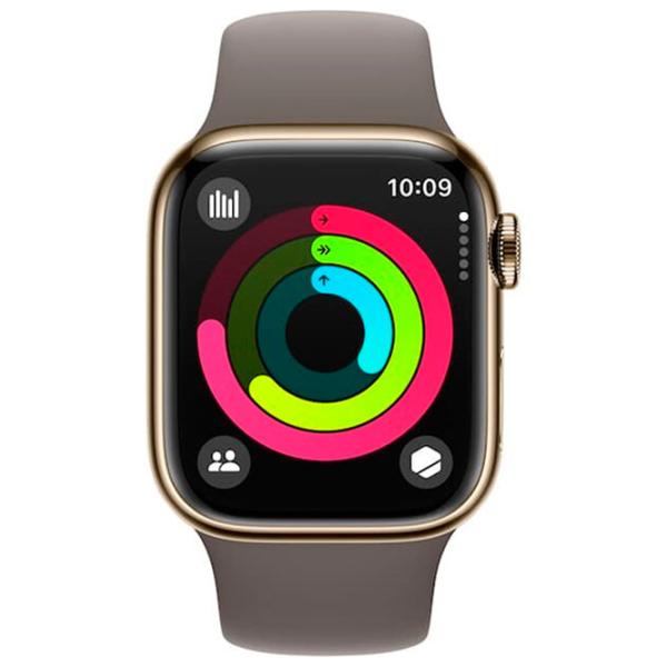 Умные часы Apple Watch Series 9 1.69"/ 41 мм/ Золото - Глина/ MRJX3 photo 6