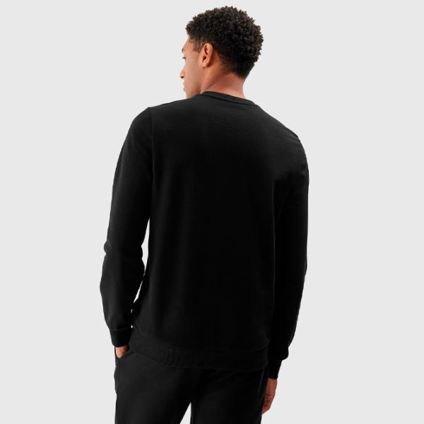 Hanorac pentru bărbați 4F 4FWSS24TSWSM1181 Drept/ Black photo 2