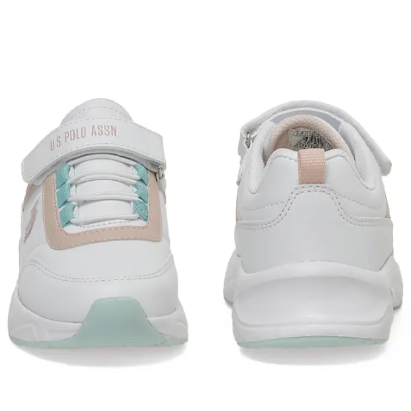 Кроссовки для девочек U.S. Polo Assn. 3W ARIANA Демисезон/ Белый photo 3