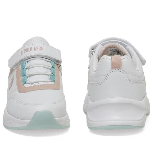 Adidași pentru fetiţe U.S. Polo Assn. 3W ARIANA Demisezon/ White photo 3 Adidași pentru fetiţe U.S. Polo Assn. 3W ARIANA Demisezon/ White photo 3