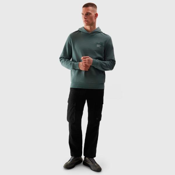 Hanorac pentru bărbați 4F 4FRSS24TSWSM1615 Drept/ Khaki photo 3