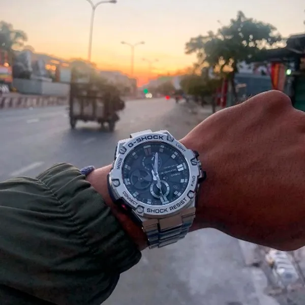 Наручные часы для мужчин Casio GST-B100D-1A Кварцевый/ 54 мм photo 5