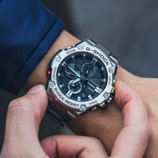 Наручные часы для мужчин Casio GST-B100D-1A Кварцевый/ 54 мм photo 6