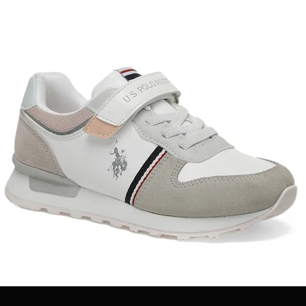 Adidași pentru fetiţe U.S. Polo Assn. 3S KOPZA 3PR Demisezon/ White photo 4 Adidași pentru fetiţe U.S. Polo Assn. 3S KOPZA 3PR Demisezon/ White photo 4
