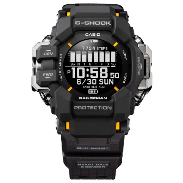 Наручные часы для мужчин Casio GPR-H1000-1ER Кварцевый/ 61 x 53 мм photo 2