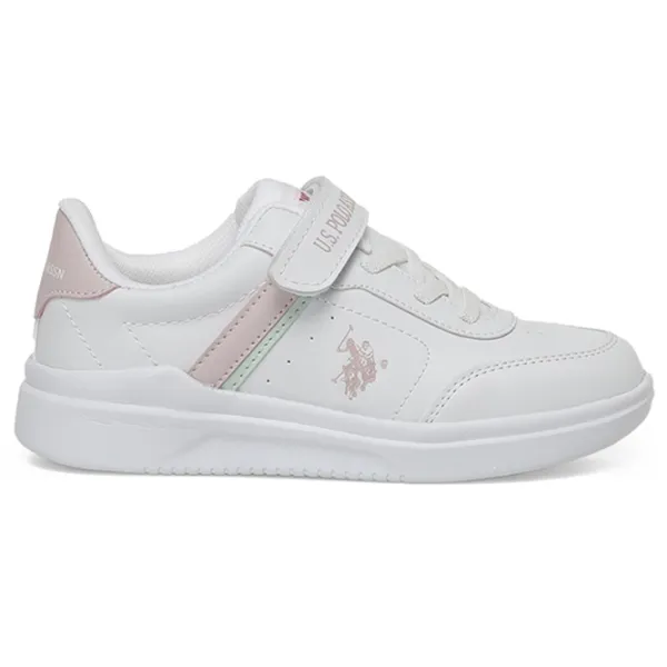 Adidași pentru fetiţe U.S. Polo Assn. 3W BERKELEY JR 3PR Demisezon/ White photo 4 Adidași pentru fetiţe U.S. Polo Assn. 3W BERKELEY JR 3PR Demisezon/ White photo 4