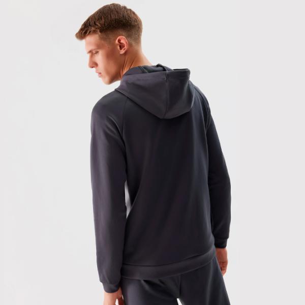 Hanorac pentru bărbați 4F 4FWSS24TFSWM393 Drept/ Grey photo 3