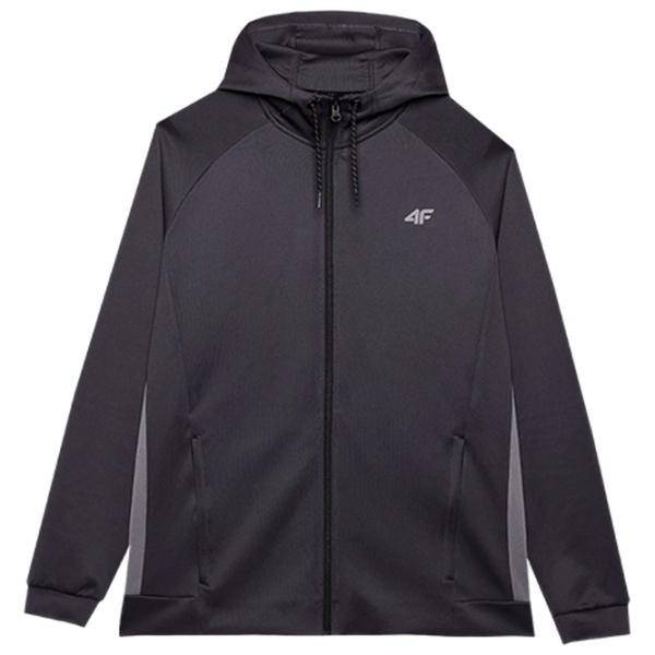 Hanorac pentru bărbați 4F 4FWSS24TFSWM393 Drept/ Grey photo 2