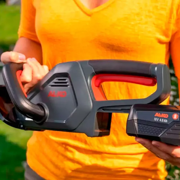 Mașină de tuns gard viu AL-KO HT 1845 BO Flex cu acumulator/ Red photo 6